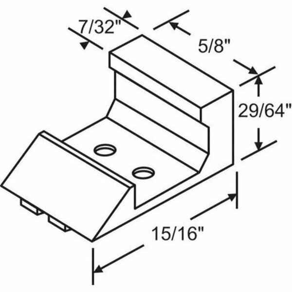 Strybuc Balance Top Sash Guide 60-640